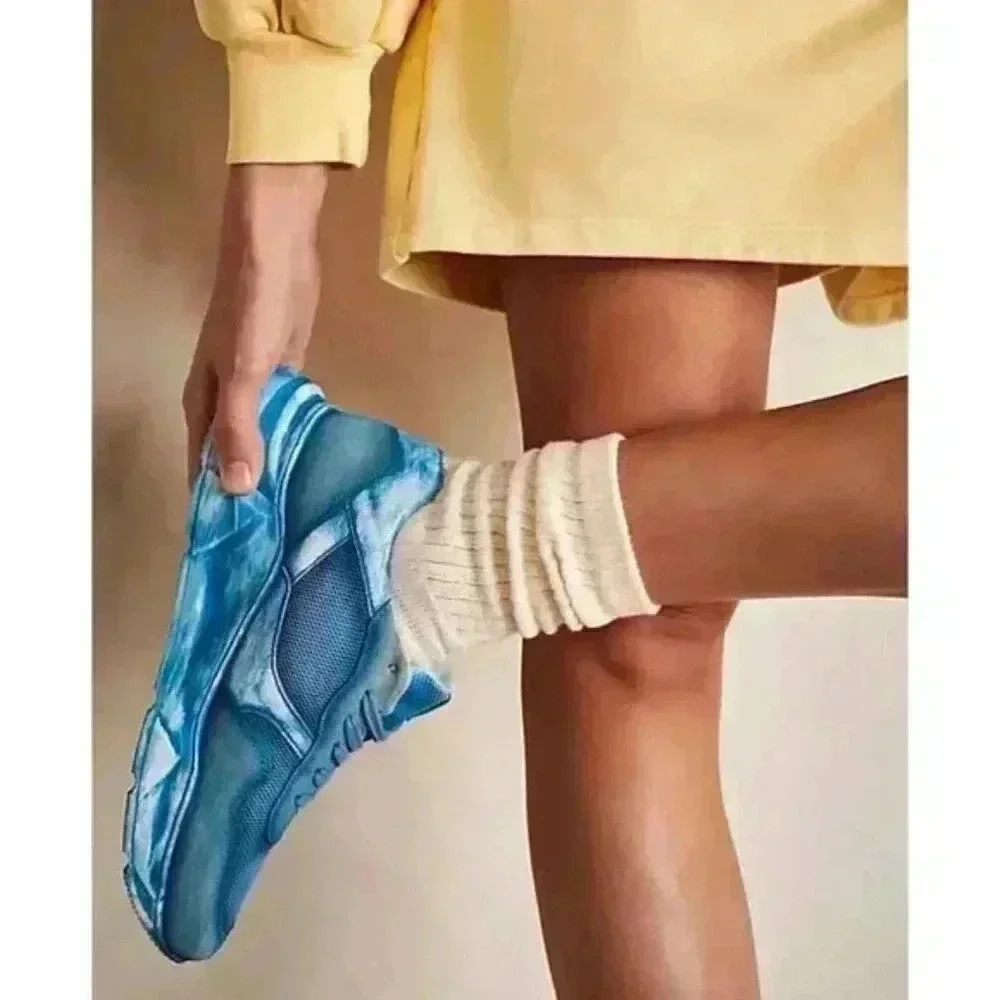 Free People Let's Wander Washed Sneakers